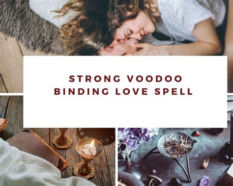 Strong Voodoo Binding Love Spell Service Fast Etsy