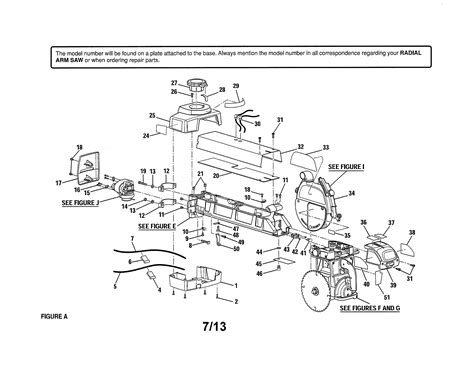 If within one year from the date of purchase, this craftsman radial saw guard kit fails due to a defect in material or workmanship, sears will repair it. CRAFTSMAN 10" RADIAL ARM SAW Parts | Model 315220100 ...