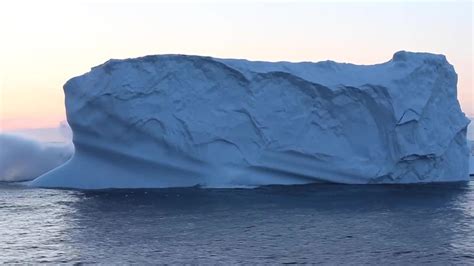 Giant Iceberg Collapse Caught On Camera