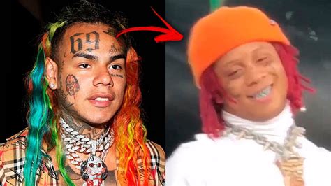 6ix9ine Zoa Trippie Redd Depois De Ele Dar Encima Da Sua Mulher