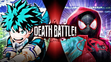 Deku Vs Miles Morales V5 Mha Vs Marvel By Masonfazbear On Deviantart