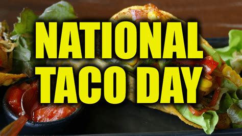 National Taco Day October 4 2023 Happy Days 365