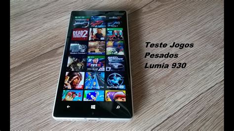 Experimente desligar e ligar o celular. Teste 20 Jogos Pesados Nokia Lumia 930 / Melhores Games para Windows 8.1 - YouTube