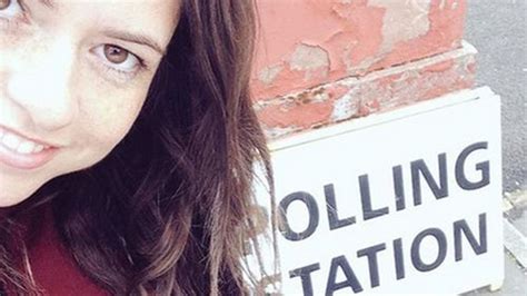 Selfie Queen Karen Danczuk Posts Picture Outside Polling Station On