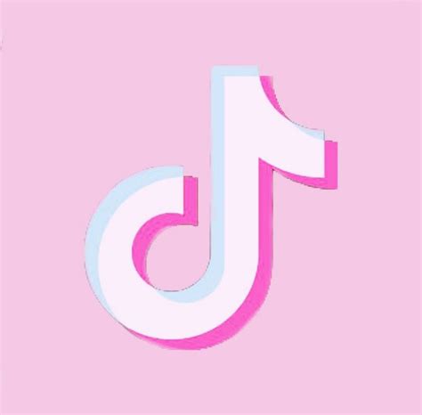 Pink Tik Tok Logo In 2020 Kawaii App Pink Instagram Iphone