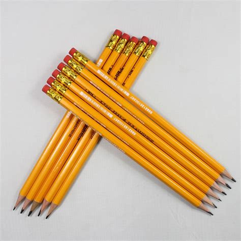 12pcs Hb Standard Pencils Kids Paper Writing Simple Eco Friendly