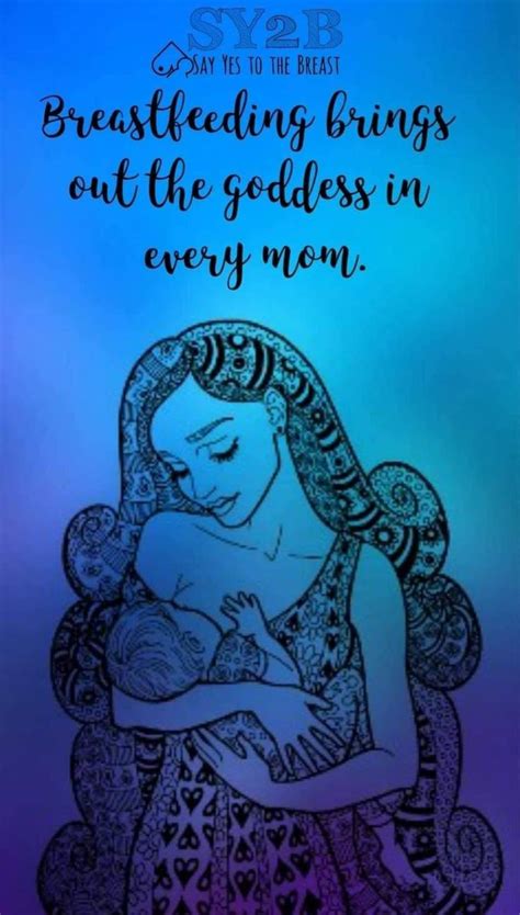 This One Breastfeeding Poster Goddess