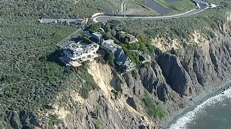 Dana Point California Homes Could Slide Into Ocean At Any Moment After Portion Of Cliffside