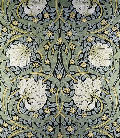 Pimpernel Wallpaper Design By William Morris From Private Collection