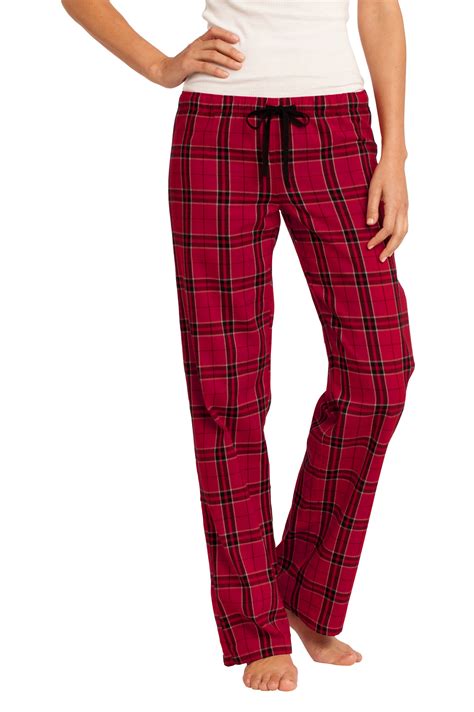 District Womens Flannel Plaid Pajama Pants All Products Queensboro