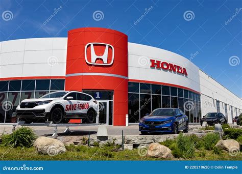 Honda Dealership In Ottawa Canada Editorial Image Image Of Editorial