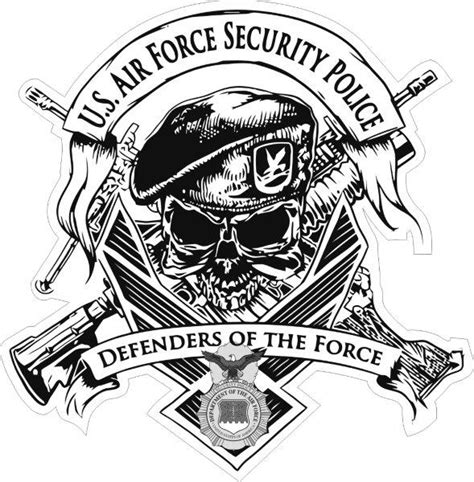 Us Air Force Special Operations And Security Police Decalsbumper