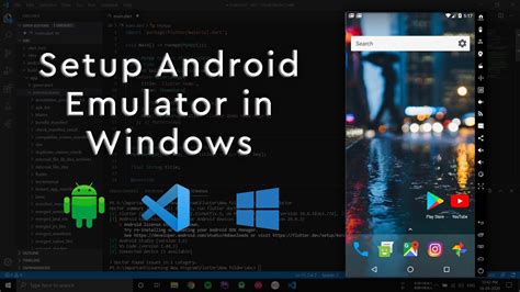 Setup Android Emulator On Windows For Visual Studio Code Youtube