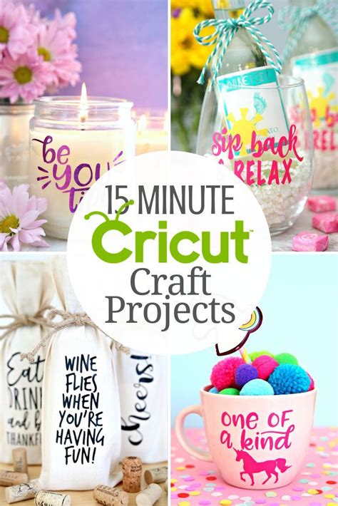 Looking For Quick And Easy Cricut Projects You Can Make In 15 Minutes
