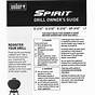 Weber Spirit Grill Manual