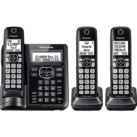 Panasonic 60 Expandable Digital Cordless Answering System With 3
