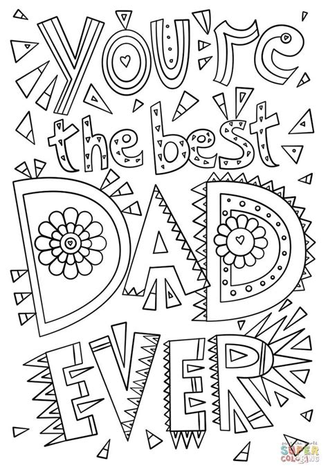 16 Printable Colouring Pages For Fathers Day Fathers Day Coloring