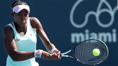 Cori Coco Gauff A Year Old Florida Native Is The Babeest Player To Qualify For Wimbledon