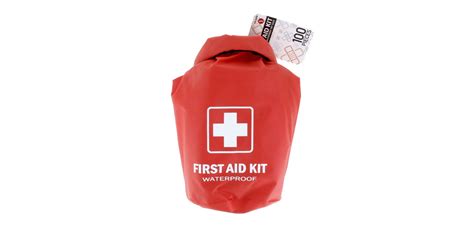 Se 100 Pc First Aid Kit Stored In A Waterproof Red Dry Sack