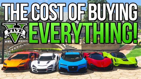 Apr 20, 2021 · how much does gta 6 cost? How Much Does It Cost To Buy EVERYTHING In GTA 5 Online ...