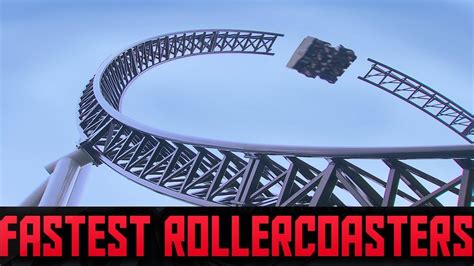 Top 5 Fastest Roller Coasters In The World Pov Youtube