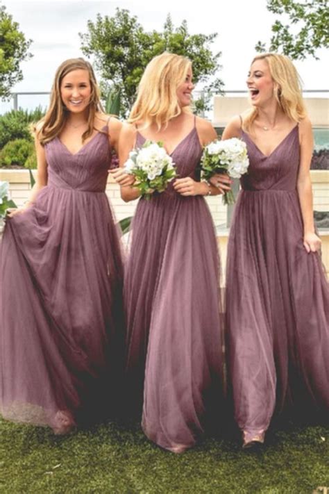 Mauve And Grey Wedding Color Ideas Light Purple Bridesmaid