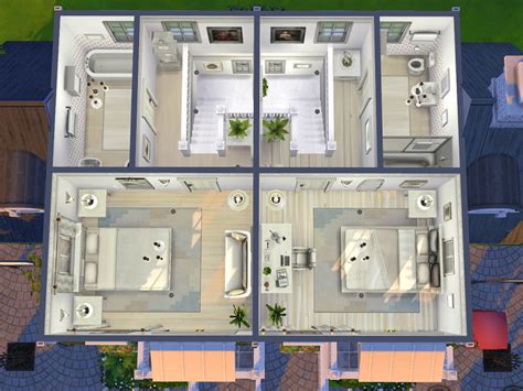 Townhouse Apartments No Cc The Sims 4 Catalog