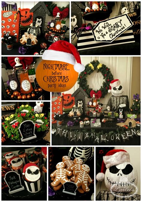 But, in addition to being a festive tune, it also serves as a fun way to. Nightmare Before Christmas Party Ideas — Lynlees
