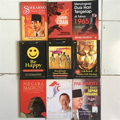 Buku Soeharto Soekarno Keyakinan Buddha Politik Prajurit Komando Agama Manusia Penguasa Buku