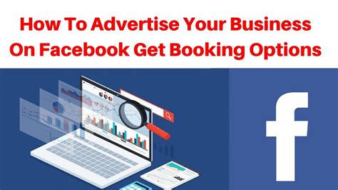 How To Advertise Your Business On Facebook Get Booking Options Youtube