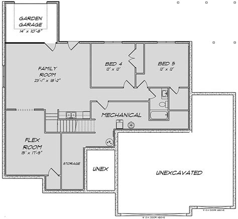 Split Bedroom Ranch Home Plan With Optional Lower Level 26913gp