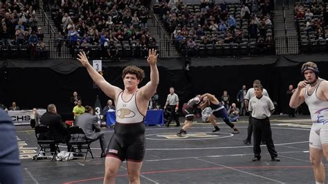 Cohlton Schultz Wins His Fourth State Wrestling Title Youtube