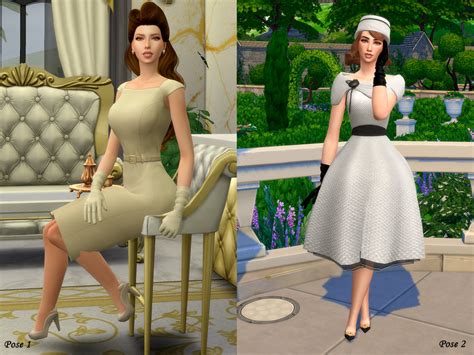 The Sims Resource 50s Pose Pack