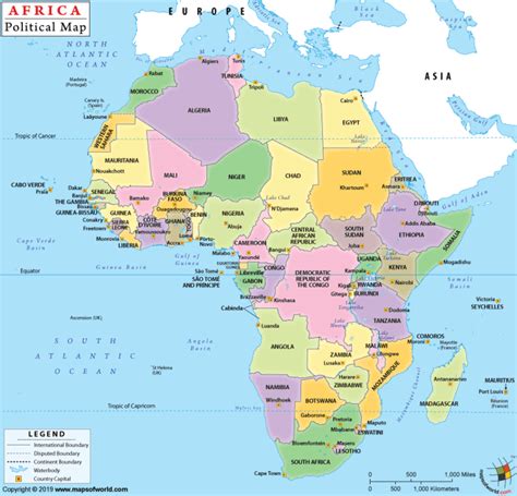 Political Map Of Africa 2020 Lord Of The Flies Map