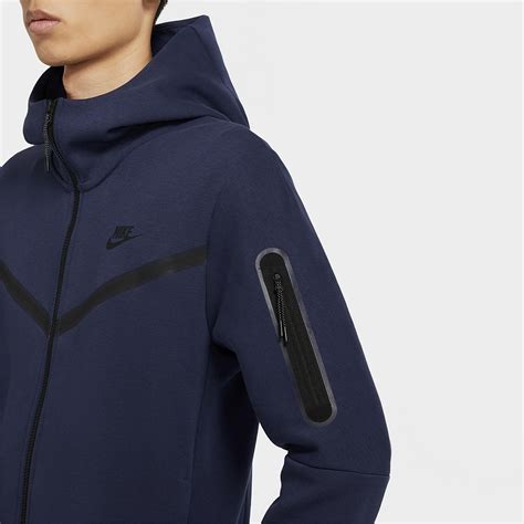 Bluza MĘska Nike Nike Sportswear Tech Fleece Hoodie Full Zip Niebieska