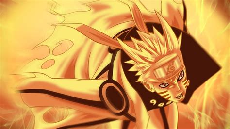 Naruto Shippuden Naruto Bijuu Mode Wallpapers Wallpaper Cave