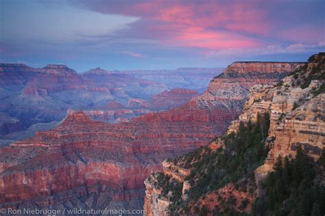 Yavapai Point At Sunset Grand Canyon National Park Arizona Photos