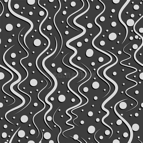 Vertical Waves Seamless Wallpaper Stock Vector Illustration Of Line