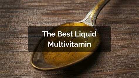 Garden of life multivitamin for women. What is The Best Liquid Multivitamin?