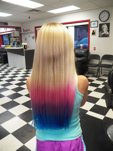 Pink Purple And Blue Ombre Can I Get This HΔir ΔΠd MΔҜΣup