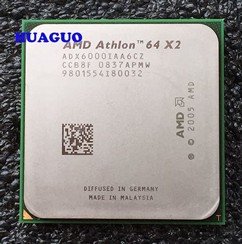 Amd Athlon 64 X2 6000 3 Ghz Dual Core Cpu Processor Adx6000iaa6cz