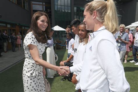 Photos Of Meghan Markle And Kate Middleton At Wimbledon Show The
