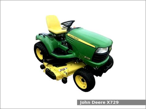 John Deere X729 Garden Tractor Review And Specs Tractor Specs