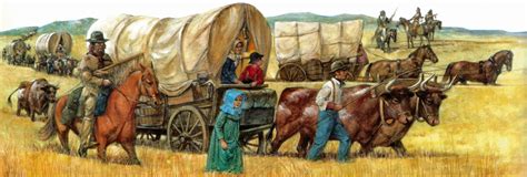 Nursing Travel Agency Traveling West In A Covered Wagon