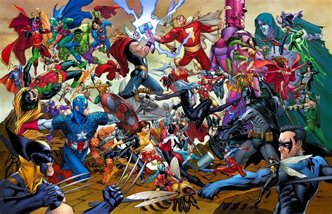 10 Epic Marvel Vs Dc Characters Best Marvel