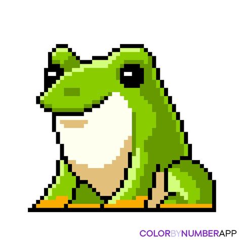 Pixel Art Frog Pixel Art Perler Bead Art Art