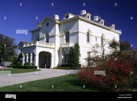 Astors Beechwood Mansion Newport Rhode Island Stock Photo Alamy