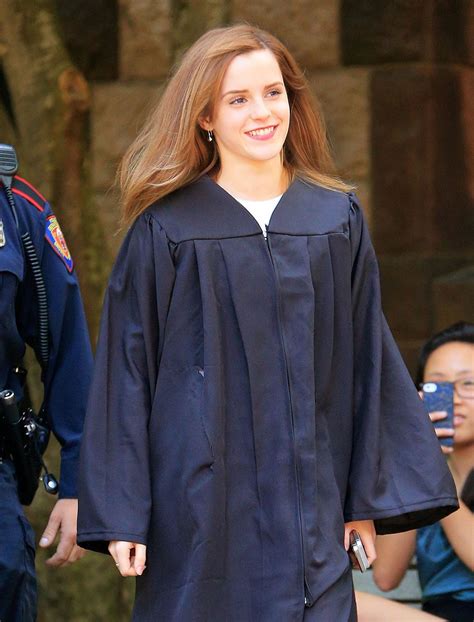 Emma Watson Graduates From Brown University In Providence