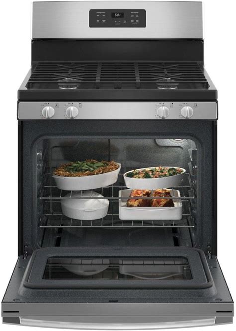 Ge® 30 Stainless Steel Free Standing Gas Range Appliance Center Of