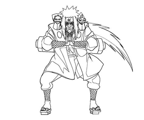 Jiraiya Minato Y Naruto Para Colorear Imprimir E Dibujar The Best